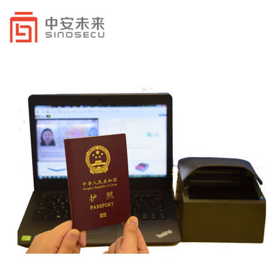 Четырехцветный светодиодный полностраничный сканер паспорта с USB-читателем для Iqama и Mykad