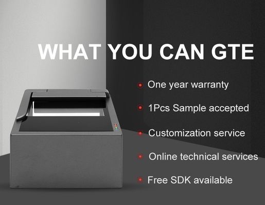 166*190*143mm Размер Sinosecu ID Card Scanner Читатель паспортных карт для стандартов