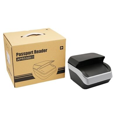 Интерфейс USB с видимым освещением для чтения паспортов и сканера для ввода данных