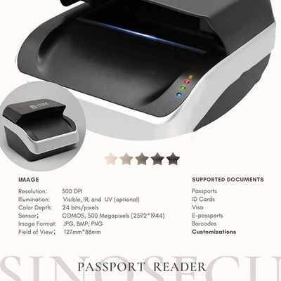 Sinocecu Document Reader SDK Бесплатный SDK для полной страницы ID-карты RFID OCR MRZ и паспорта