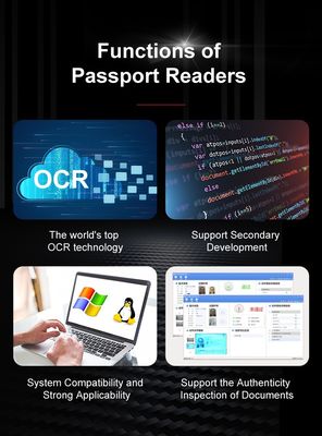 Комплект разработки программного обеспечения SDK Сканер идентификационных карт для отелей и аэропортов 175*199*140 мм