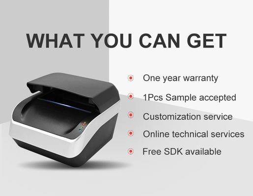 Сканер паспорта APR 1100 RFID ID Reader с OCR / MRZ Белый свет Инфракрасный и УФ-световой SDK