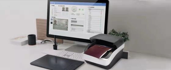 Сканер удостоверения личности с чтением RFID ISO 14443 типа A B Сканер водительских прав полная страница
