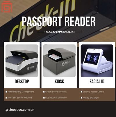 SINOSECU SDK с поддержкой Passport Reader и Apr5300i для проверки идентификации разрешения