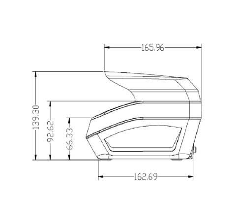 ISO 14443 OCR Card Reader for Hotel Airport Bank Check Scanner Паспортный скандер для идентификационных карт